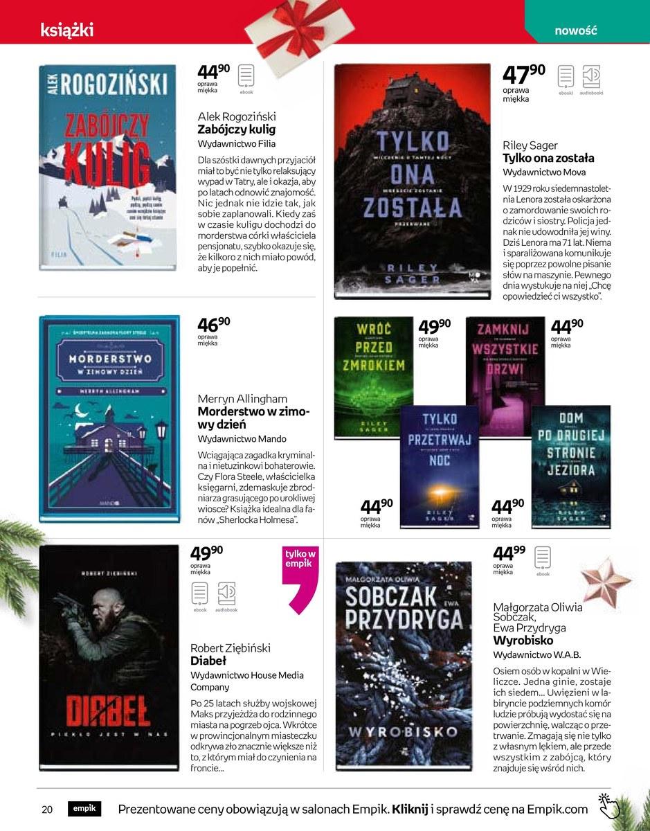 Gazetka promocyjna empik str. 20