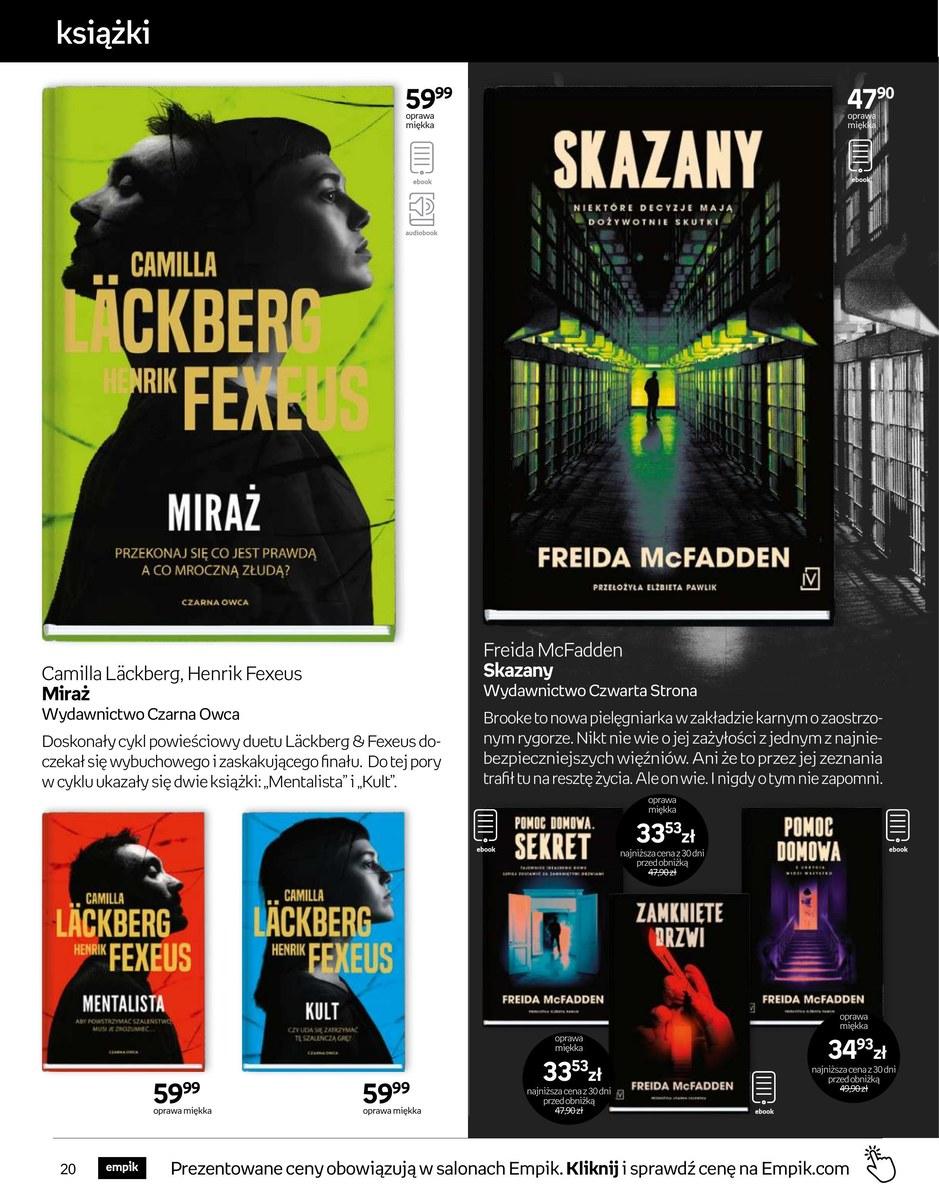 Gazetka promocyjna empik str. 20