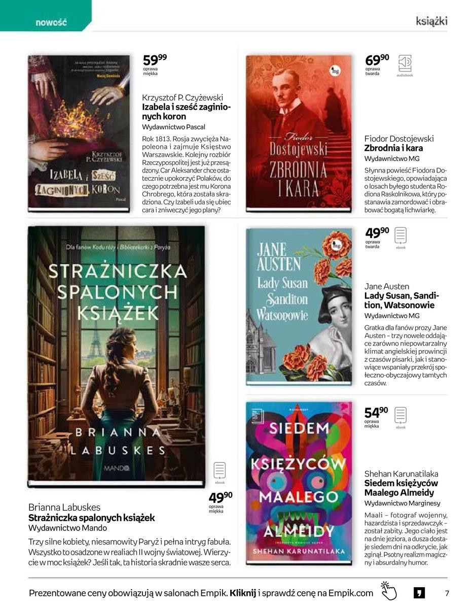 Gazetka promocyjna empik str. 7