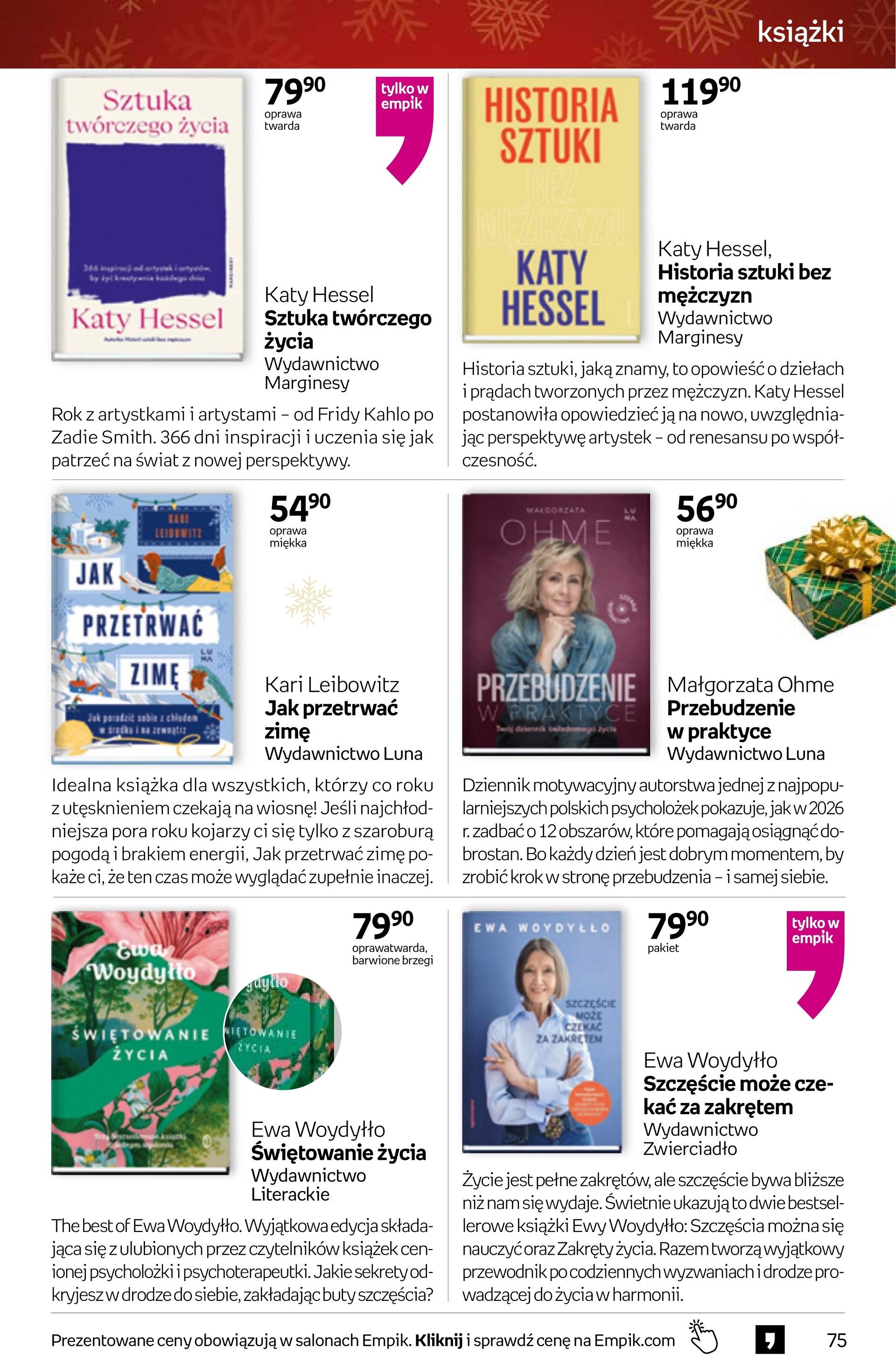 Gazetka promocyjna empik str. 75