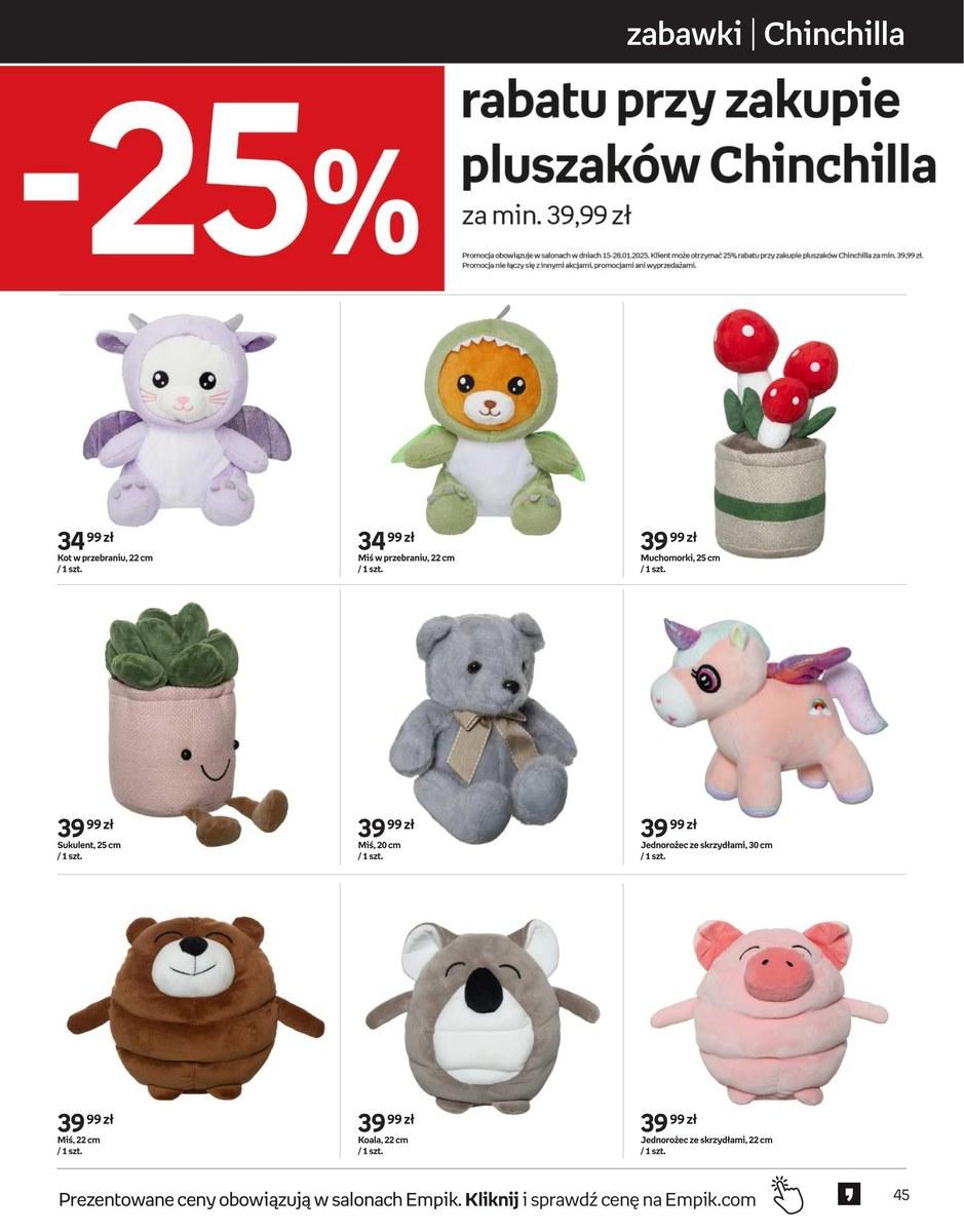 Gazetka promocyjna empik str. 45