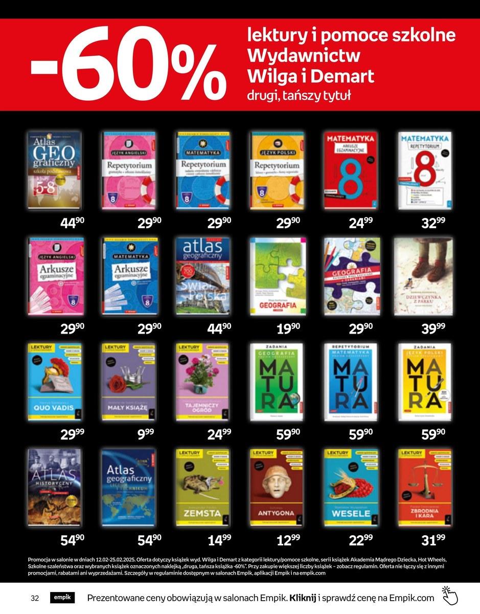 Gazetka promocyjna empik str. 32