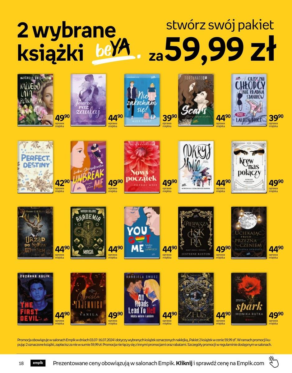 Gazetka promocyjna empik str. 18