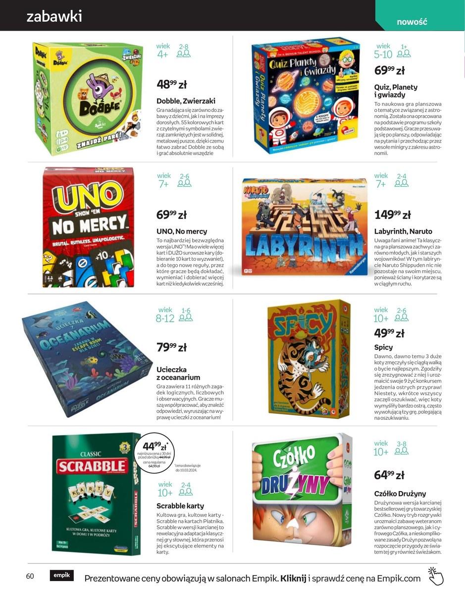 Gazetka promocyjna empik str. 60