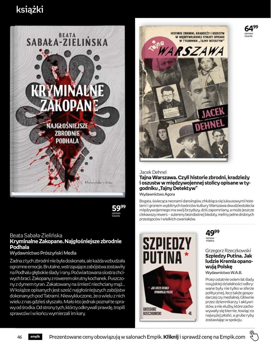 Gazetka promocyjna empik str. 46