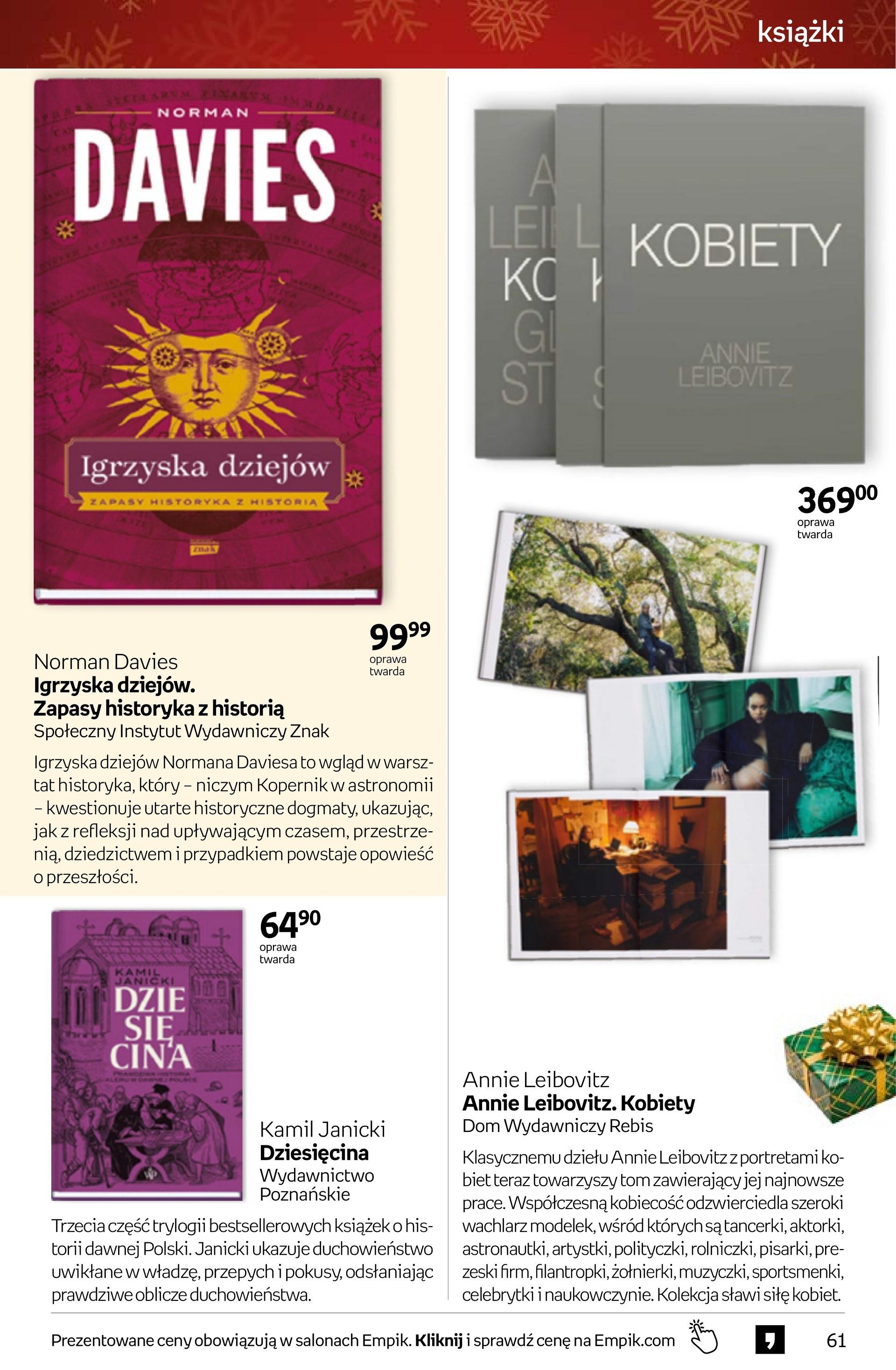 Gazetka promocyjna empik str. 61