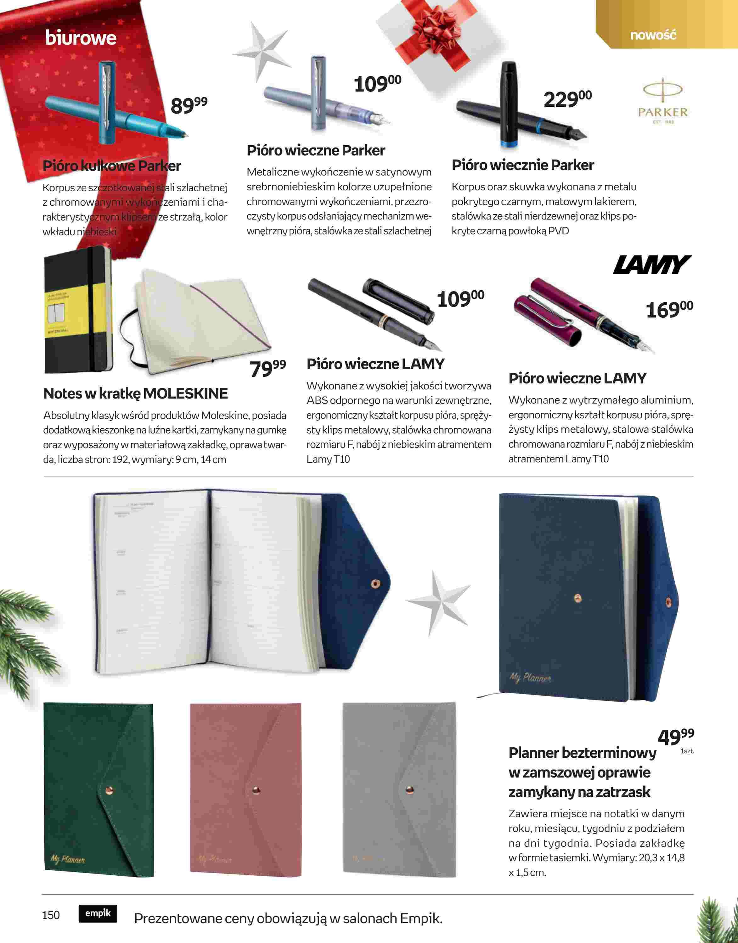 Gazetka promocyjna empik str. 150