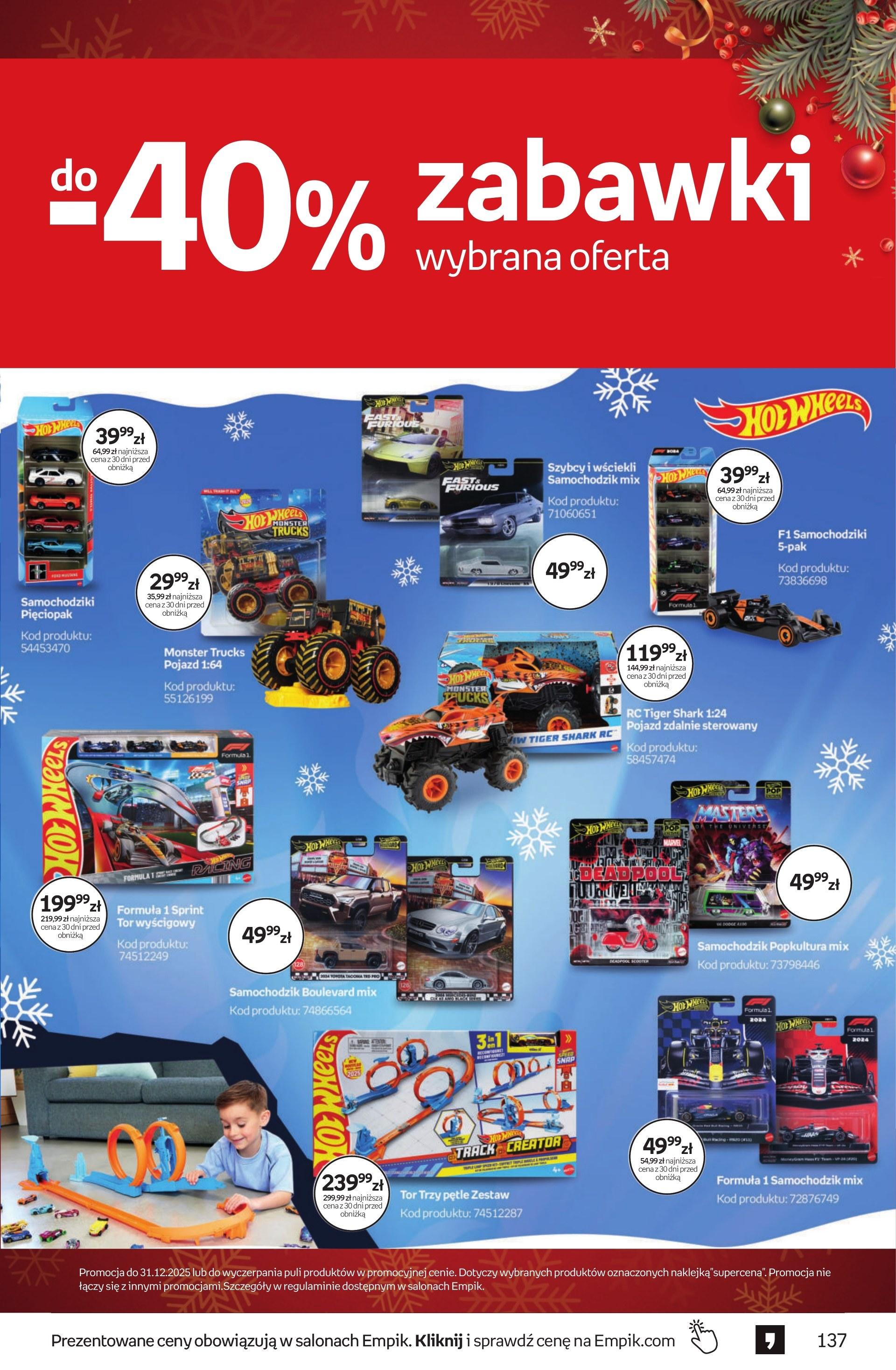 Gazetka promocyjna empik str. 137
