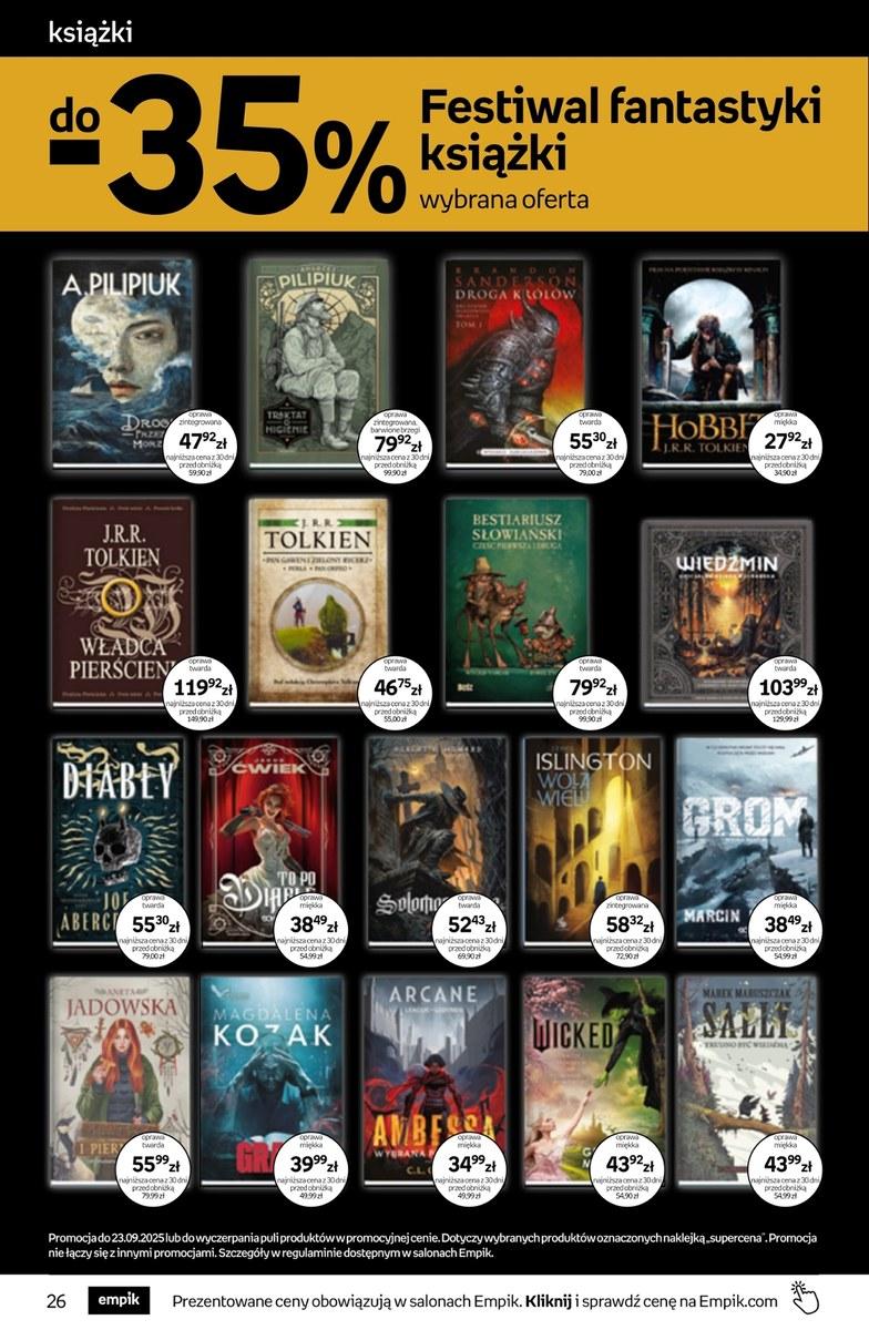 Gazetka promocyjna empik str. 26
