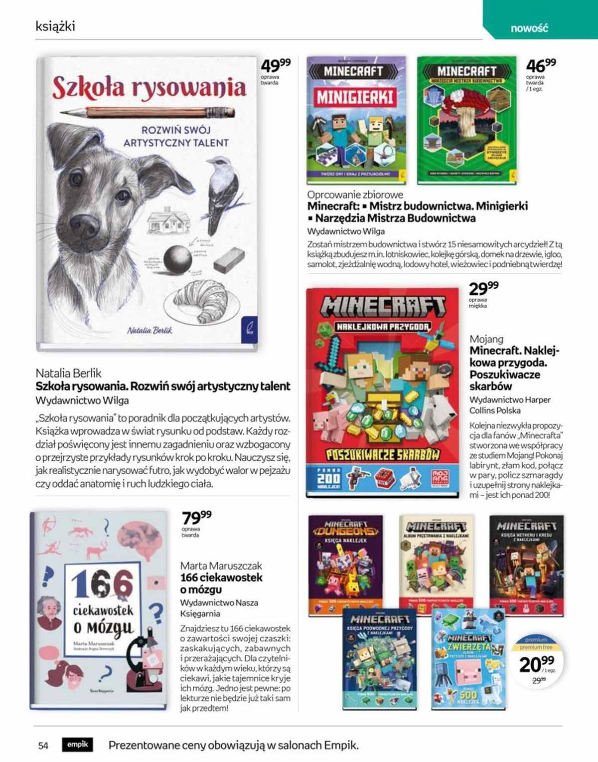Gazetka promocyjna empik str. 54