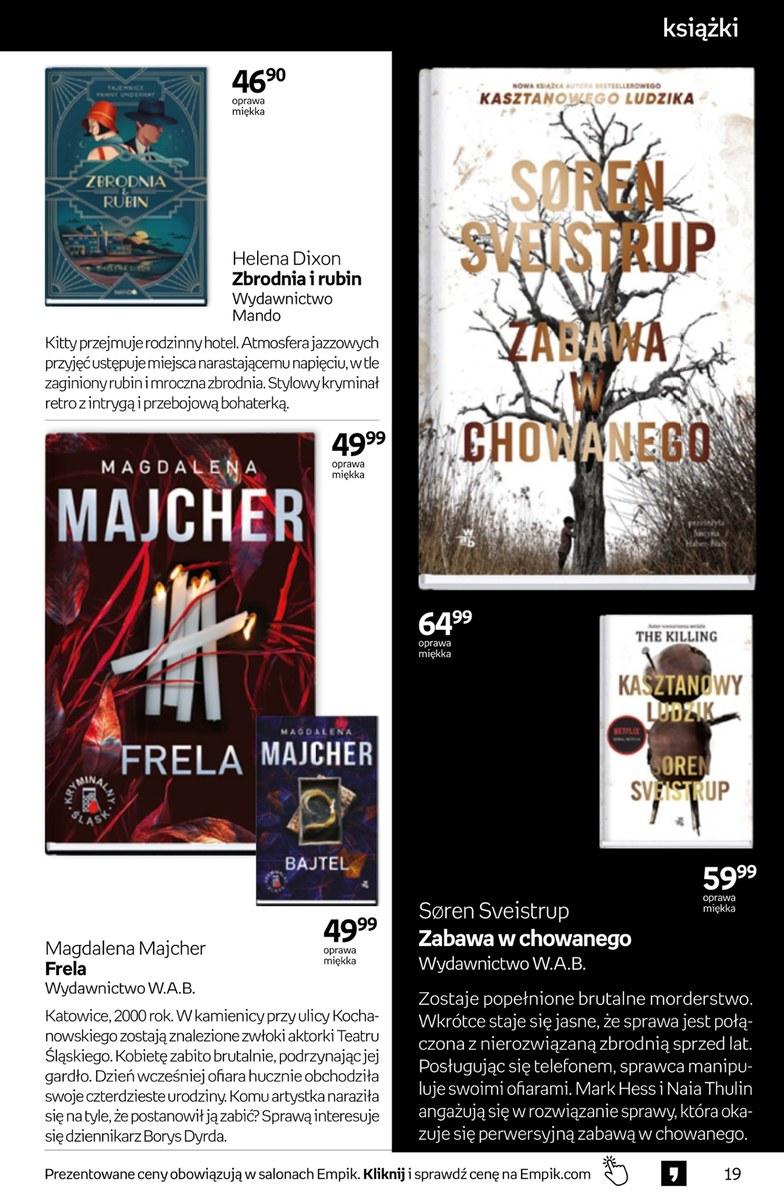 Gazetka promocyjna empik str. 19