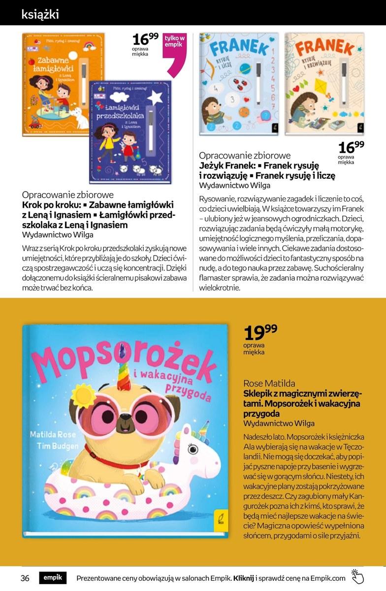 Gazetka promocyjna empik str. 36