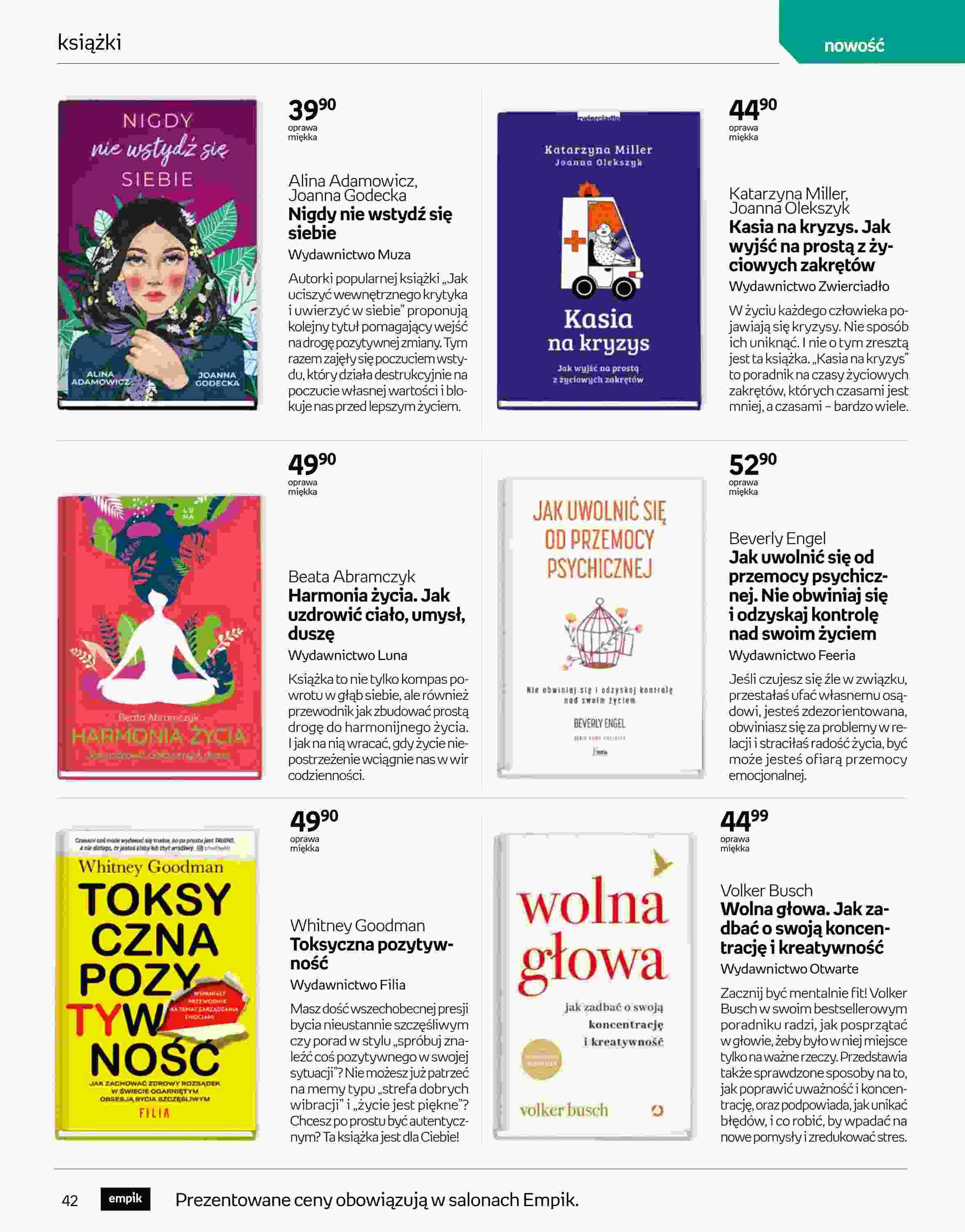 Gazetka promocyjna empik str. 42