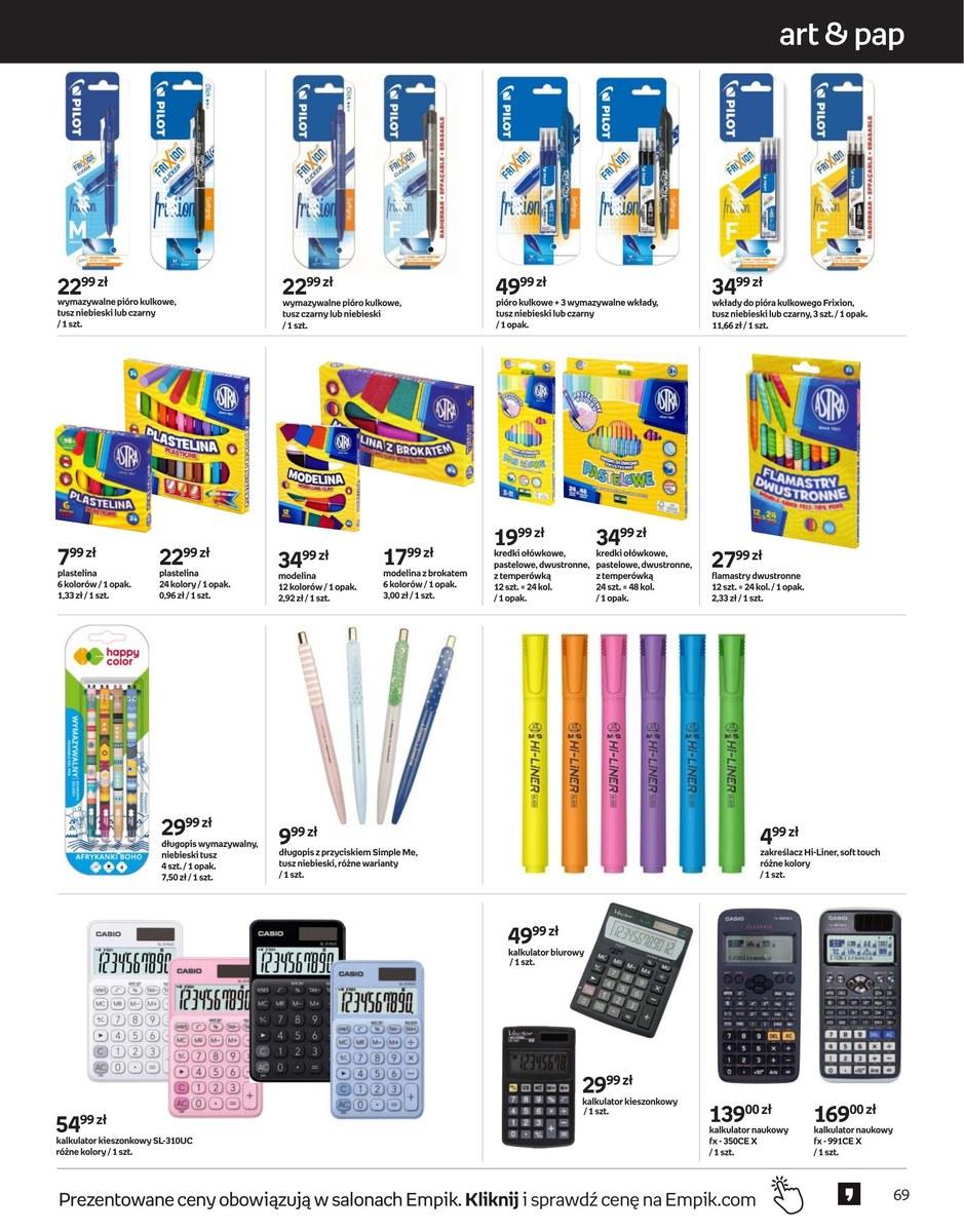 Gazetka promocyjna empik str. 69