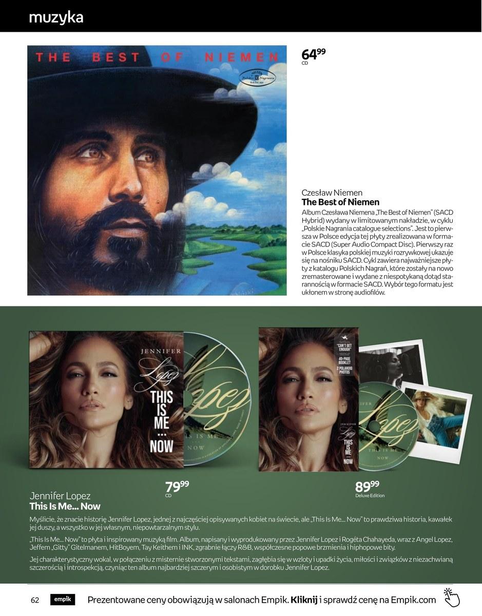 Gazetka promocyjna empik str. 62