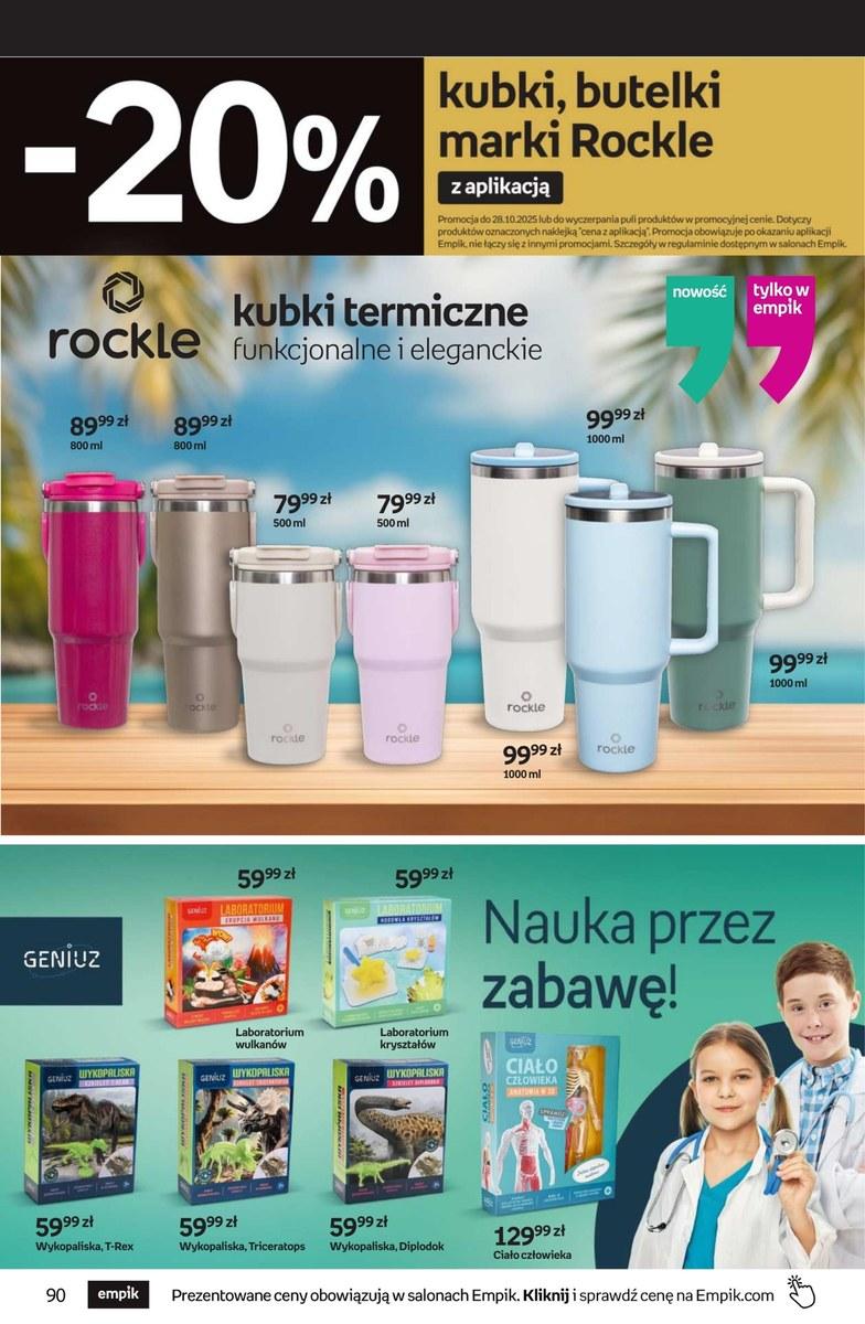 Gazetka promocyjna empik str. 90