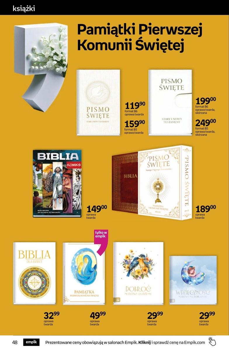 Gazetka promocyjna empik str. 48