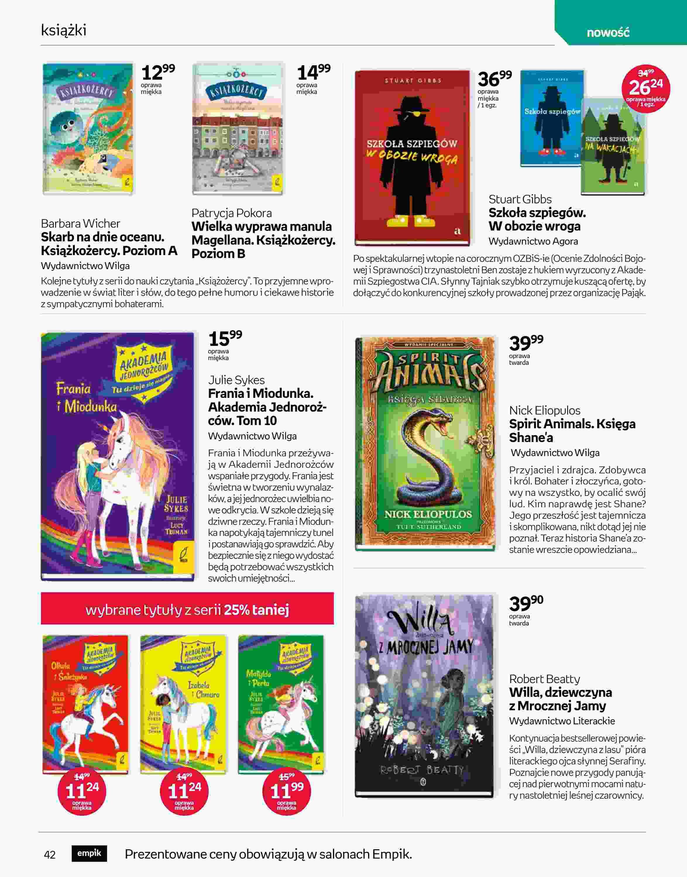 Gazetka promocyjna empik str. 42