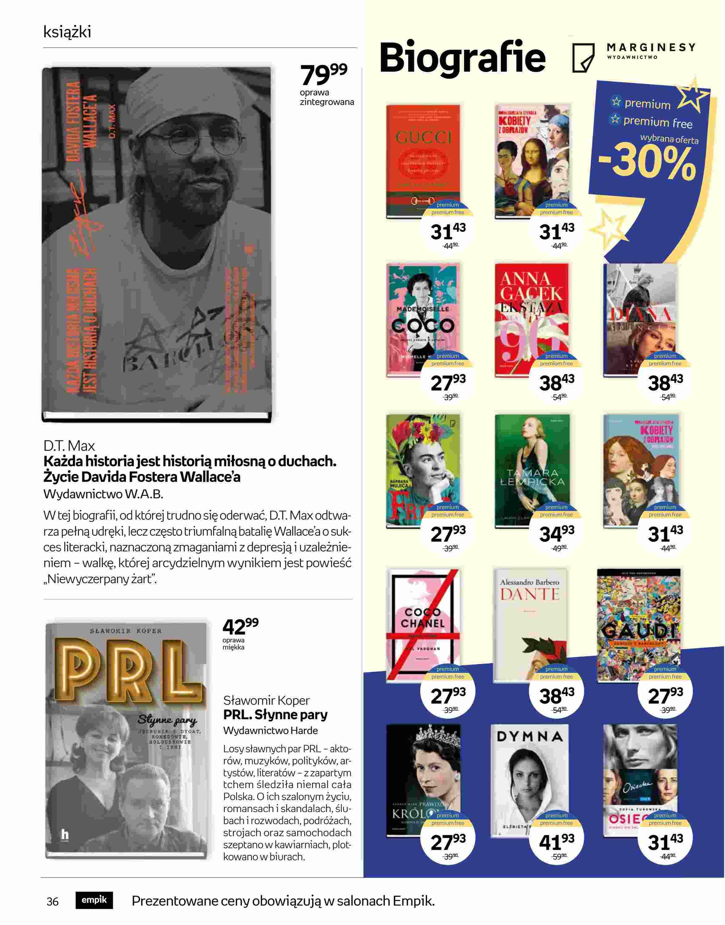 Gazetka promocyjna empik str. 36