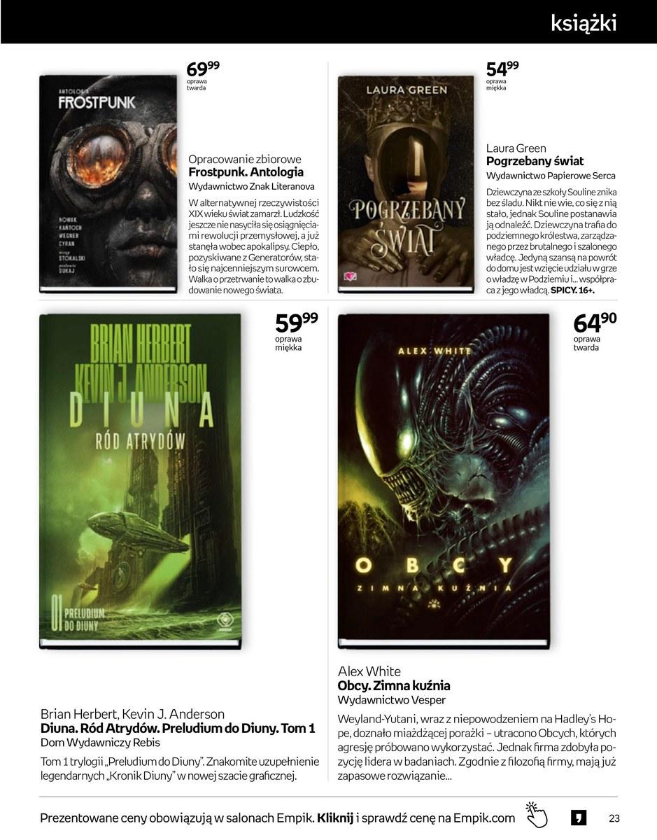 Gazetka promocyjna empik str. 23