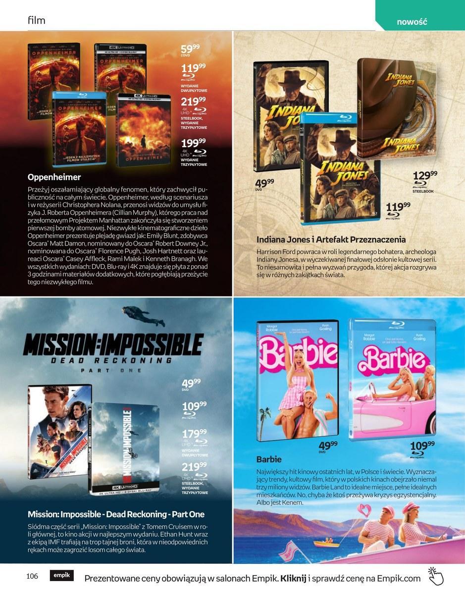 Gazetka promocyjna empik str. 106