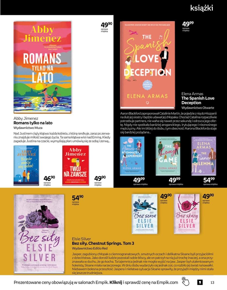 Gazetka promocyjna empik str. 13