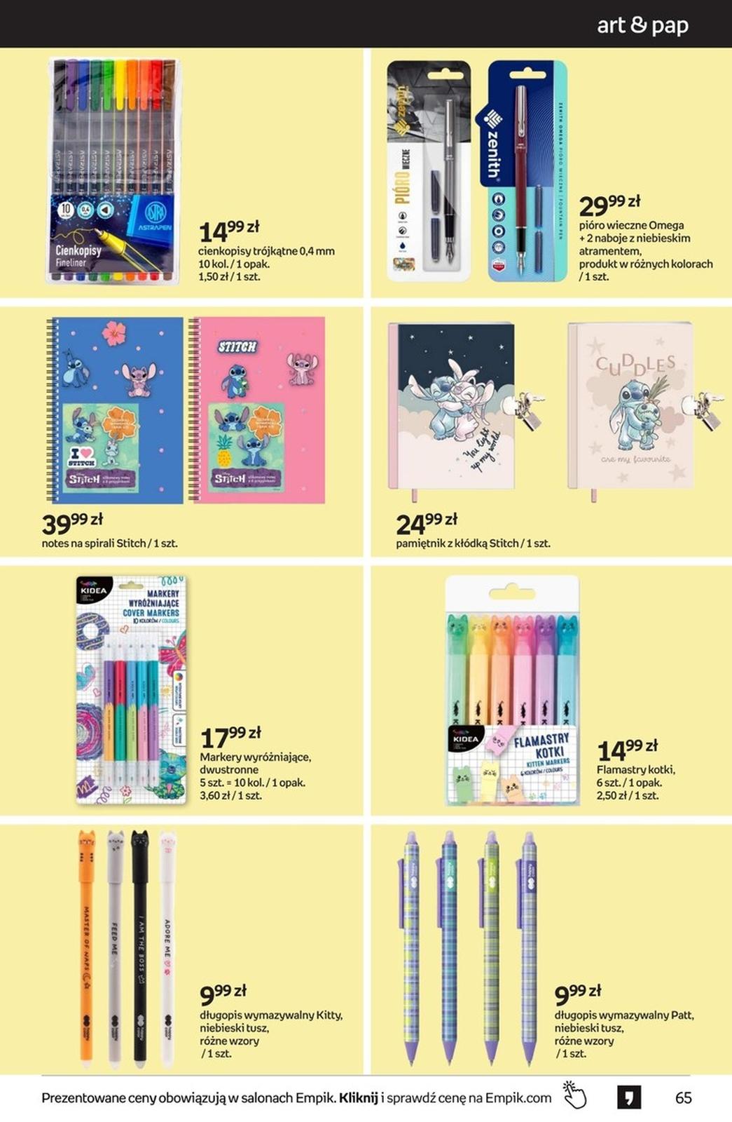 Gazetka promocyjna empik str. 65