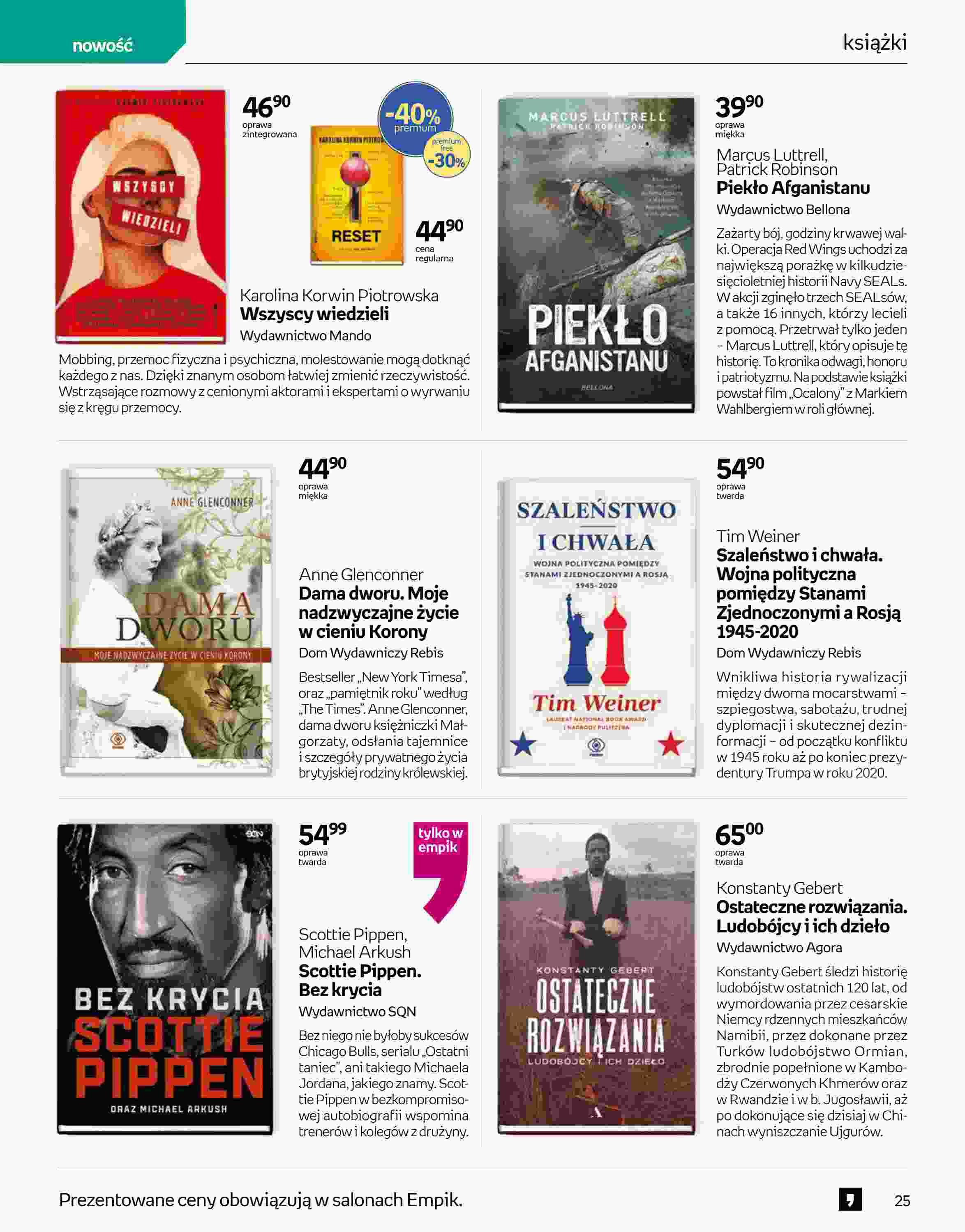 Gazetka promocyjna empik str. 25