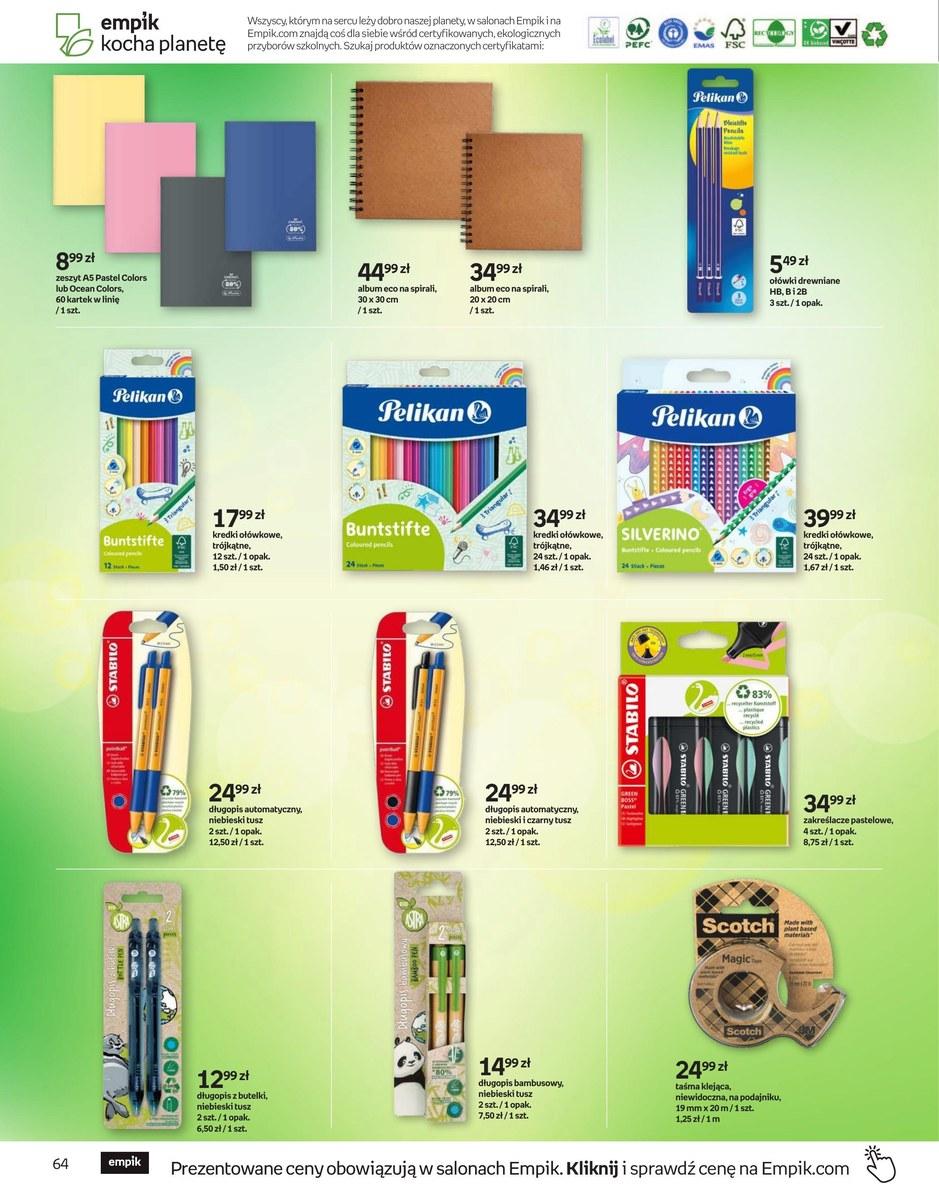 Gazetka promocyjna empik str. 64
