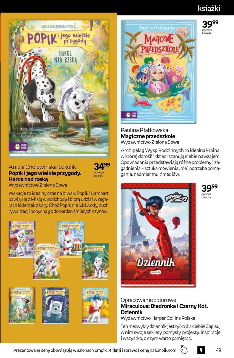 Gazetka promocyjna empik str. 49
