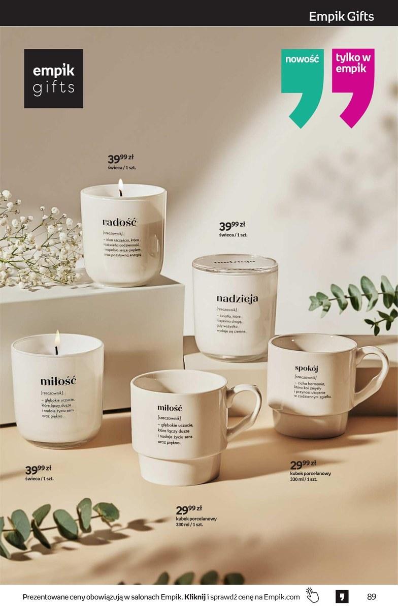Gazetka promocyjna empik str. 89