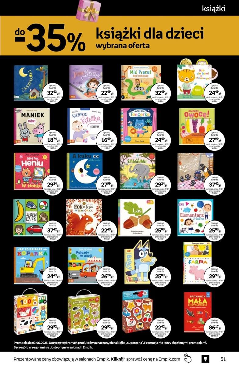 Gazetka promocyjna empik str. 51