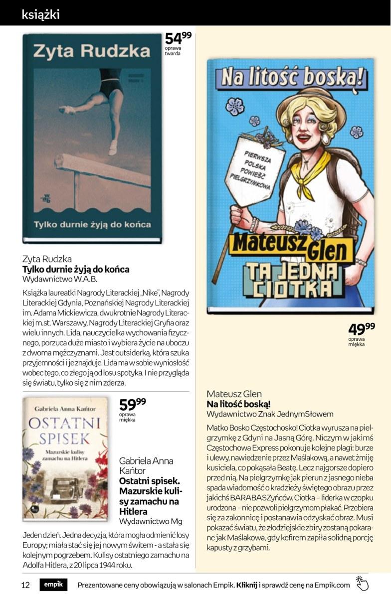 Gazetka promocyjna empik str. 12