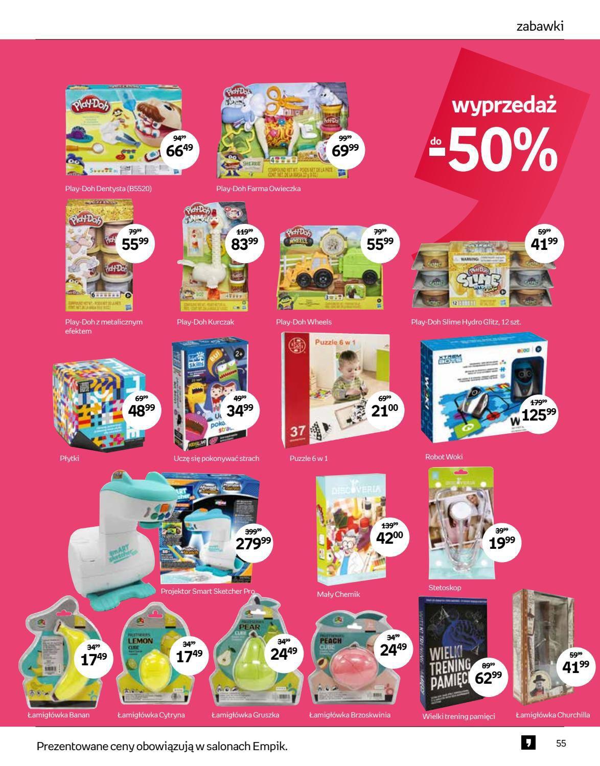 Gazetka promocyjna empik str. 55