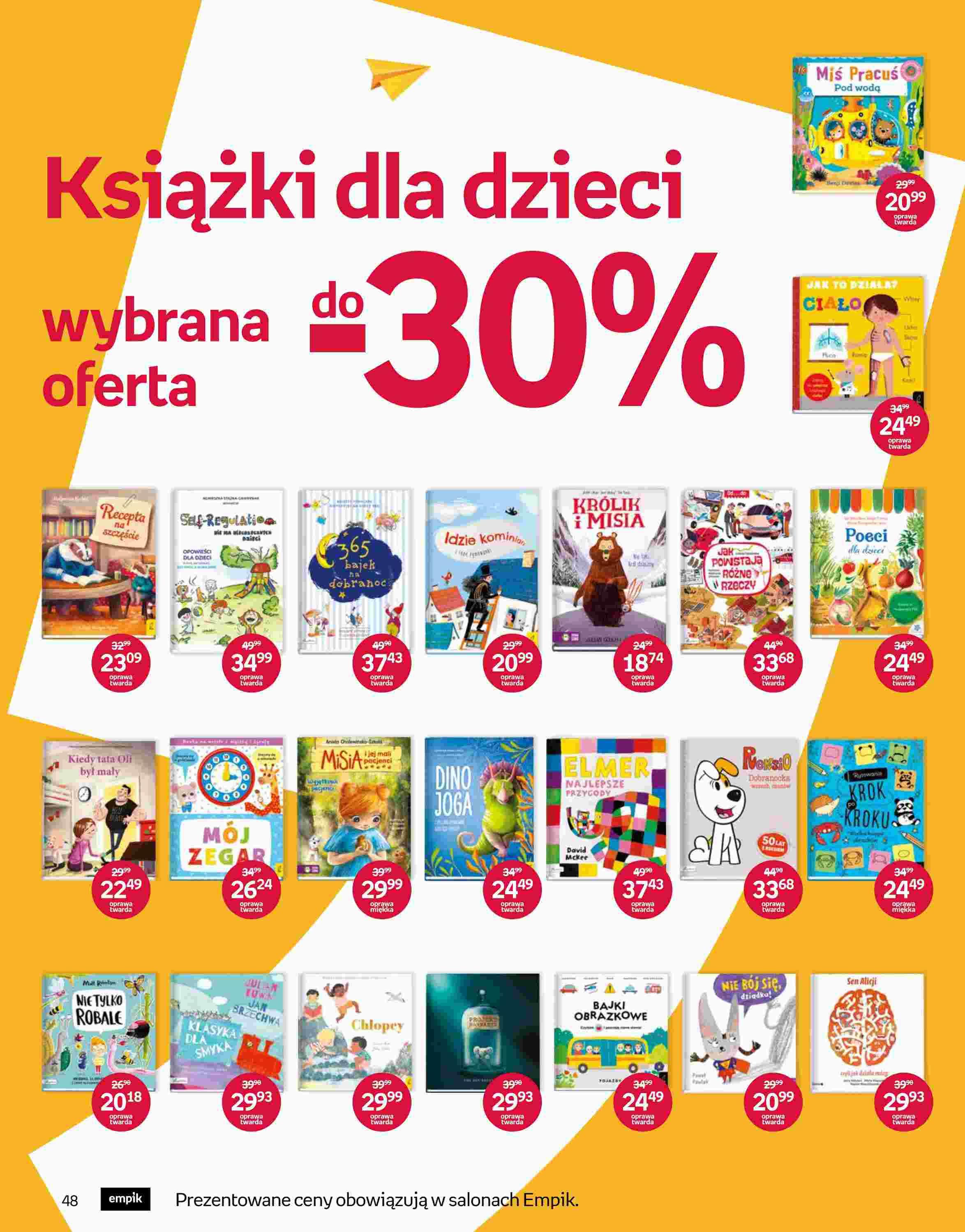 Gazetka promocyjna empik str. 48