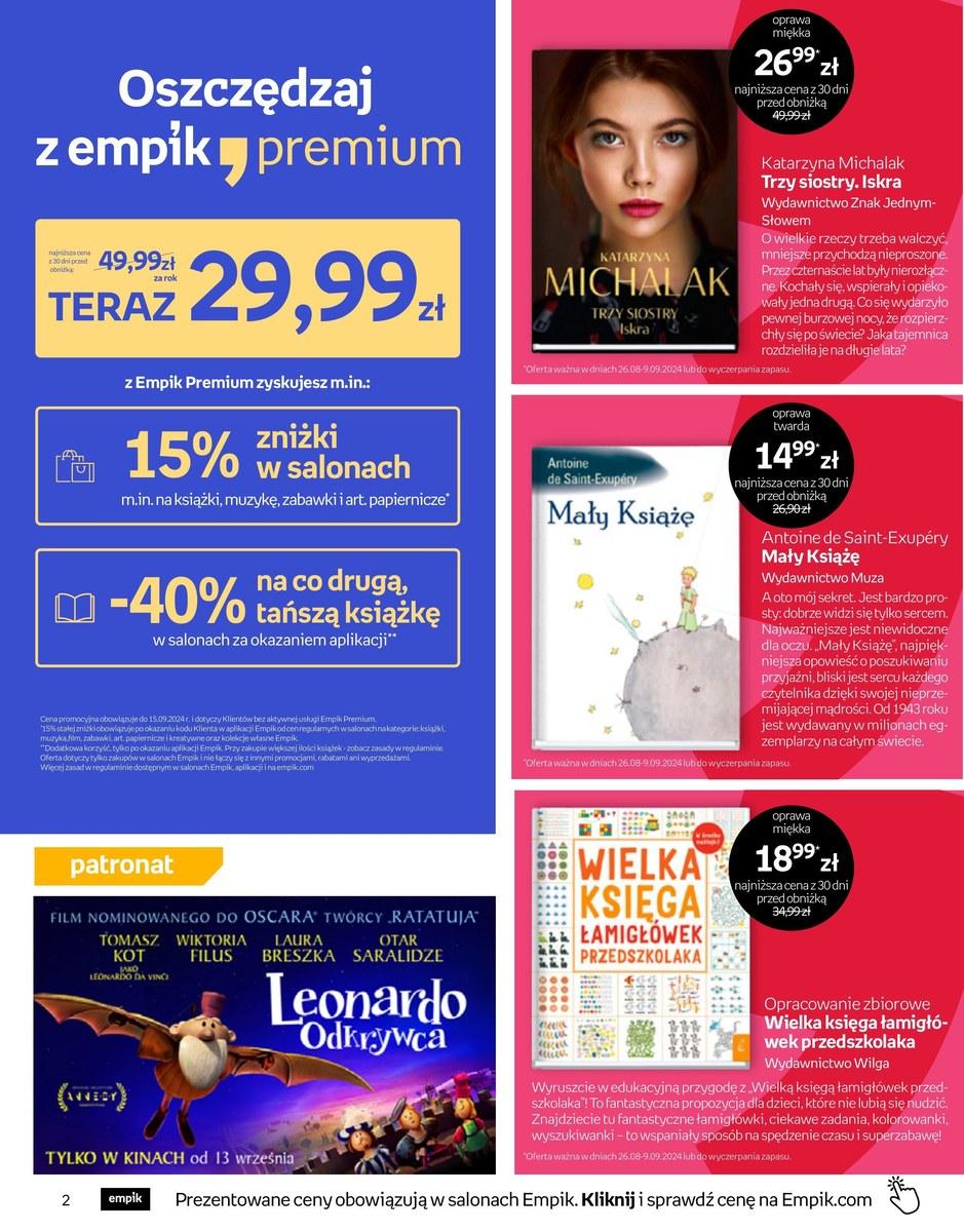 Gazetka promocyjna empik str. 2