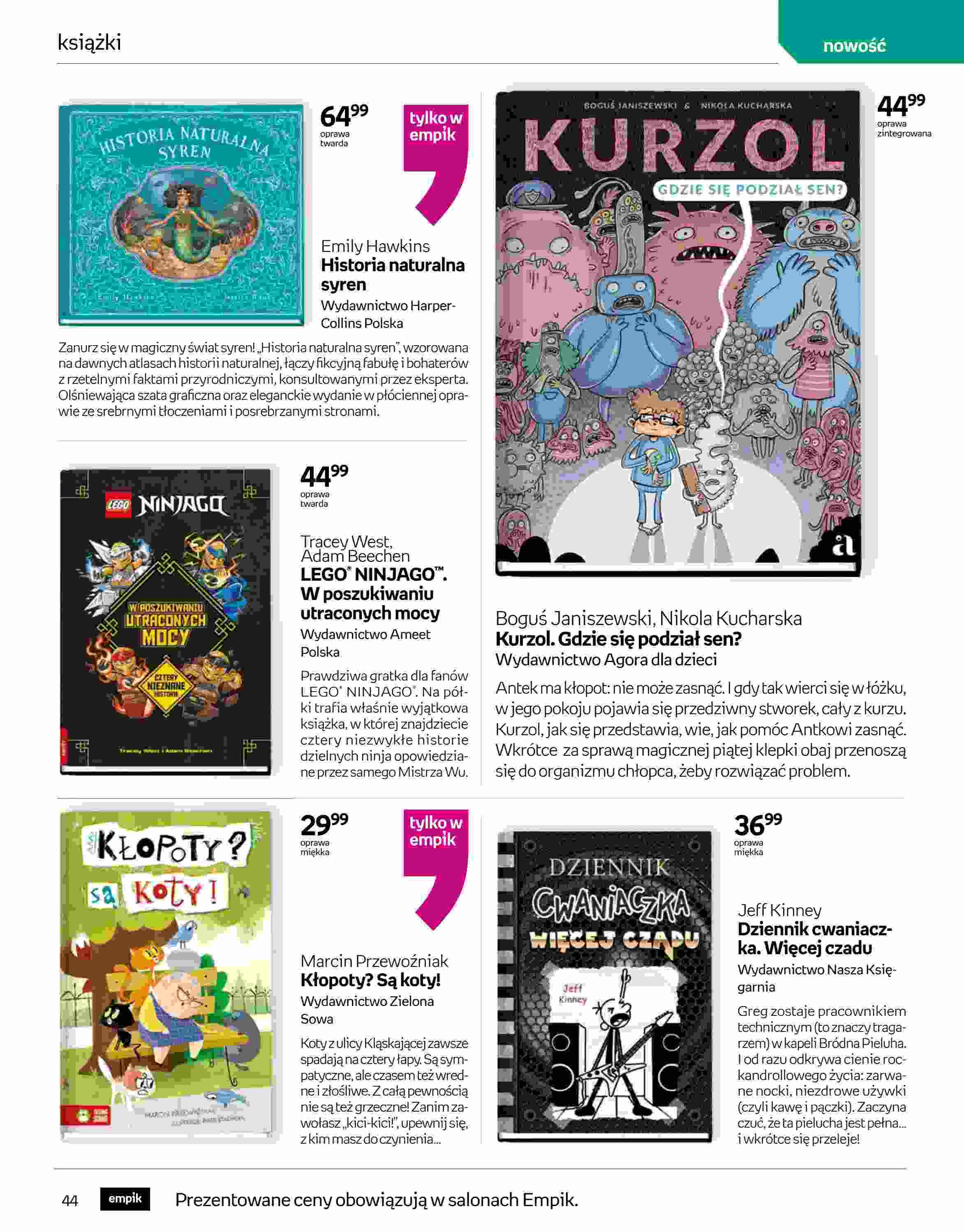 Gazetka promocyjna empik str. 44