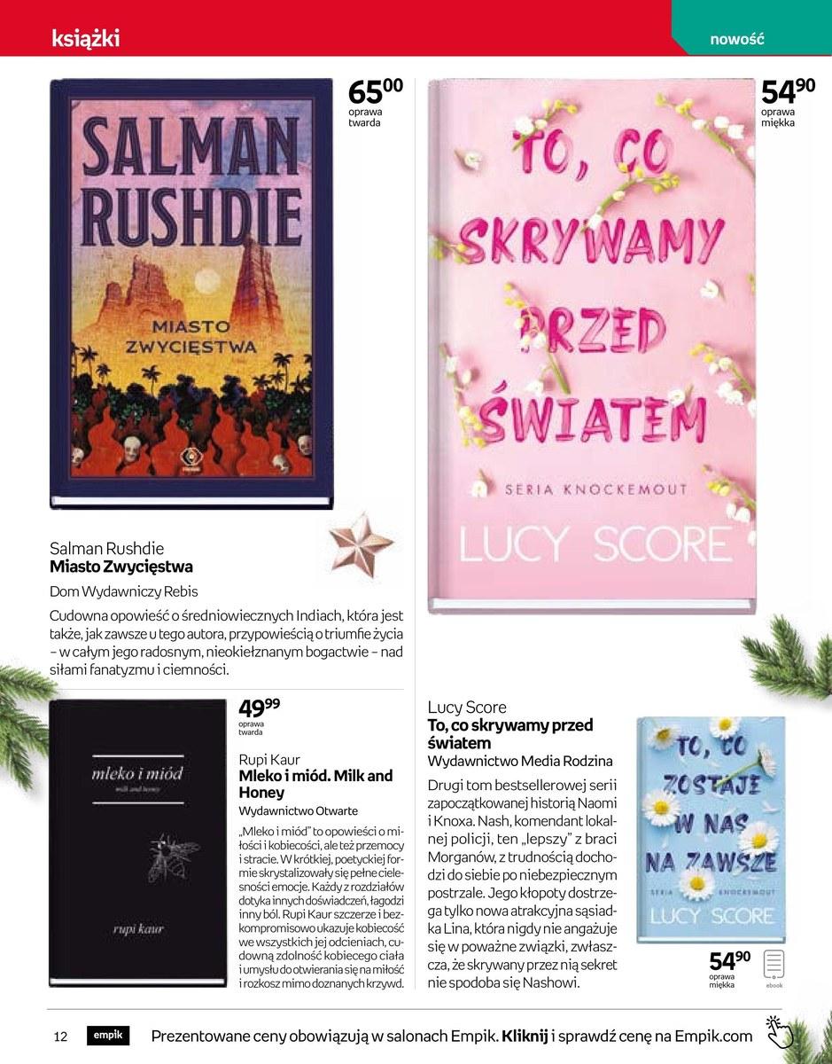 Gazetka promocyjna empik str. 12