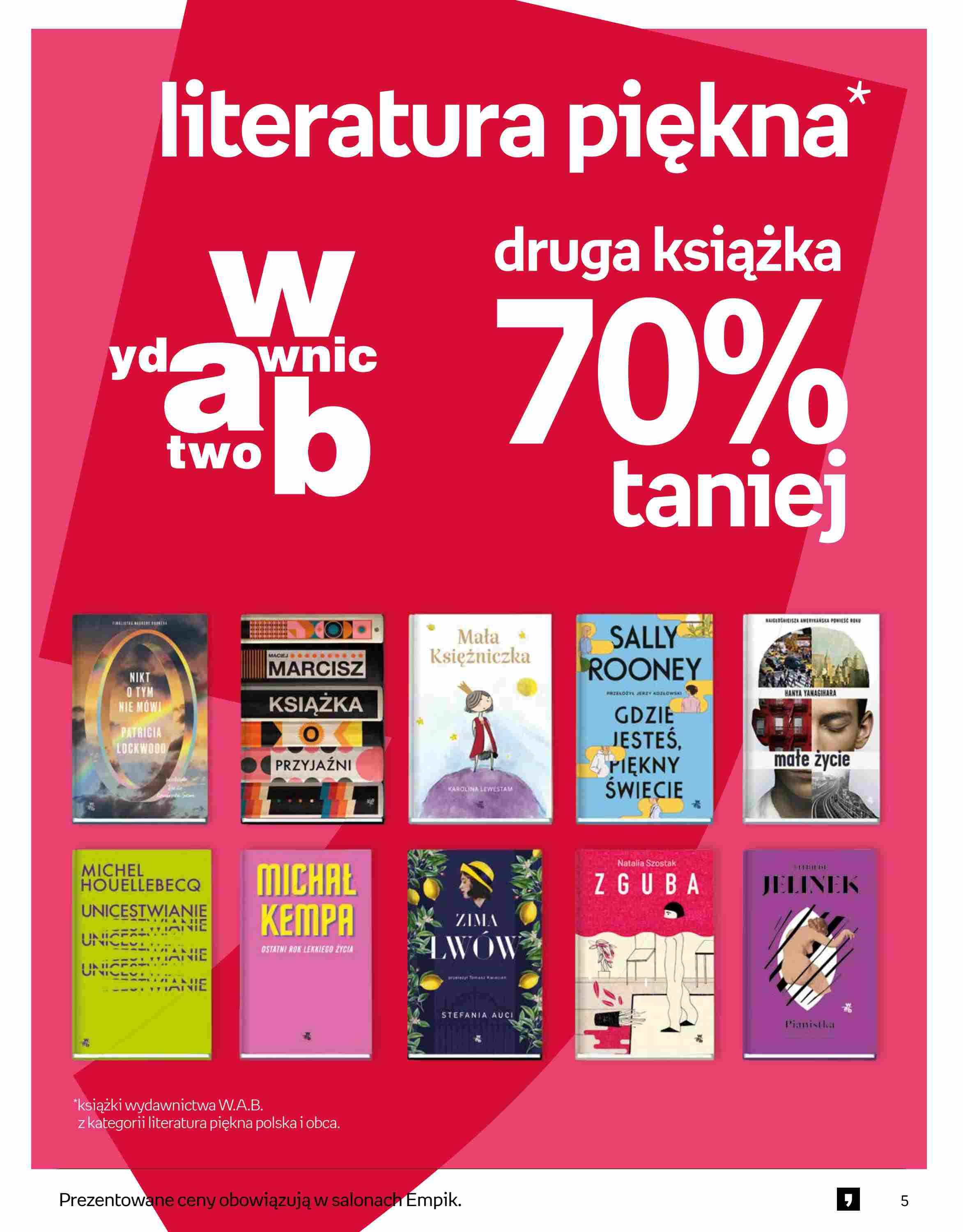 Gazetka promocyjna empik str. 5
