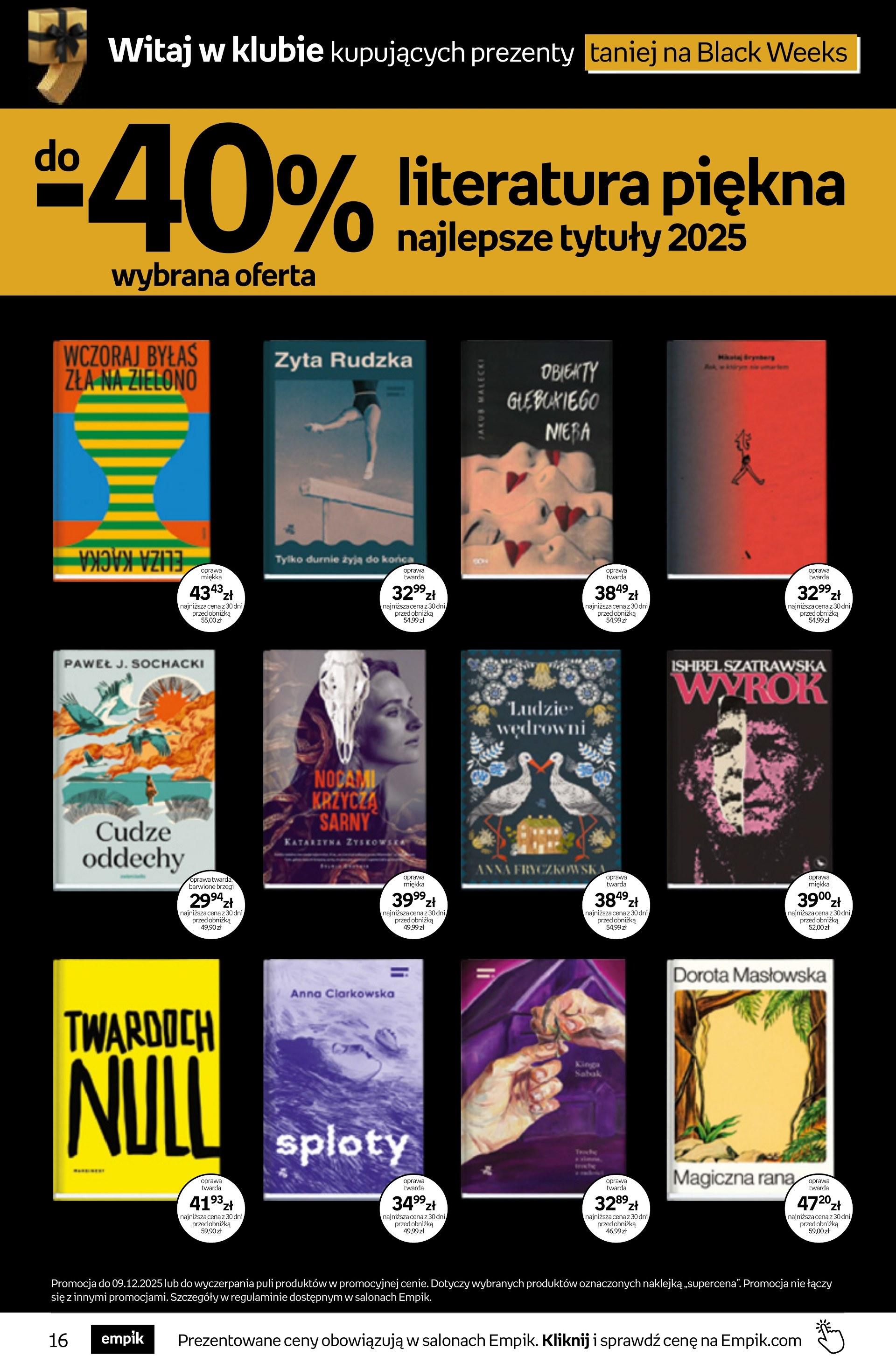 Gazetka promocyjna empik str. 16