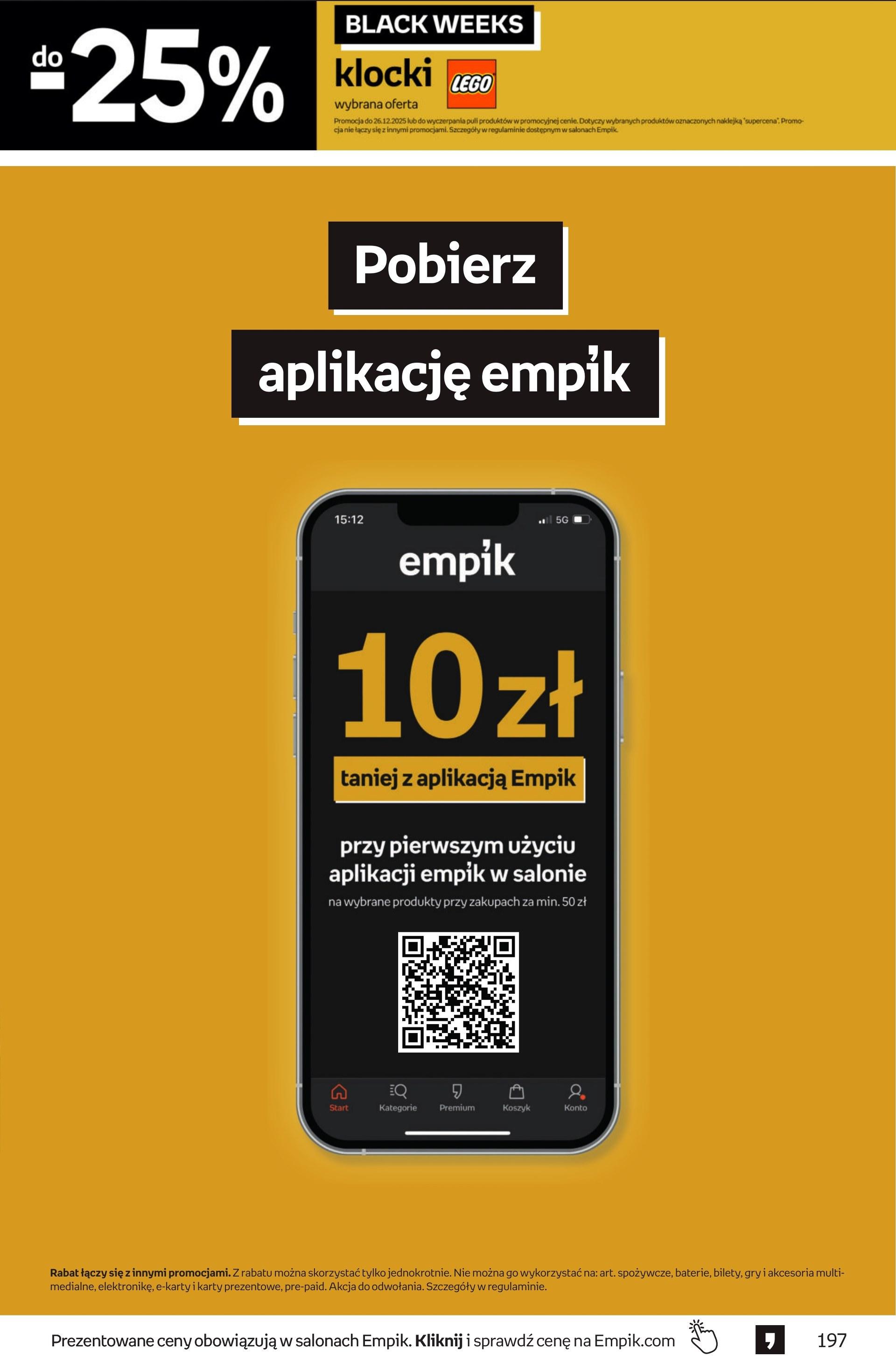 Gazetka promocyjna empik str. 197