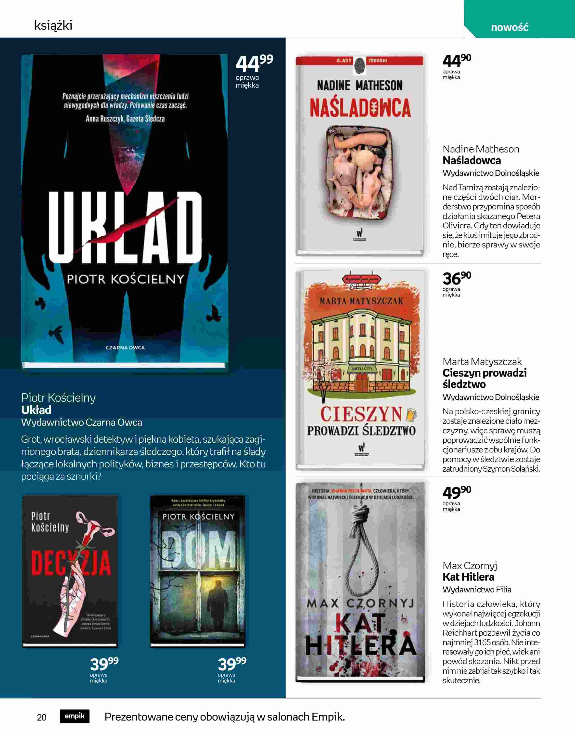 Gazetka promocyjna empik str. 20