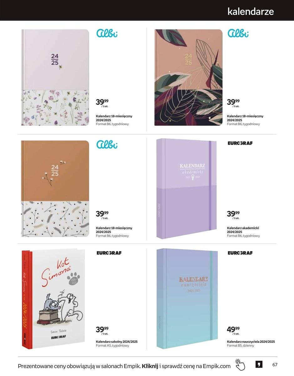 Gazetka promocyjna empik str. 67
