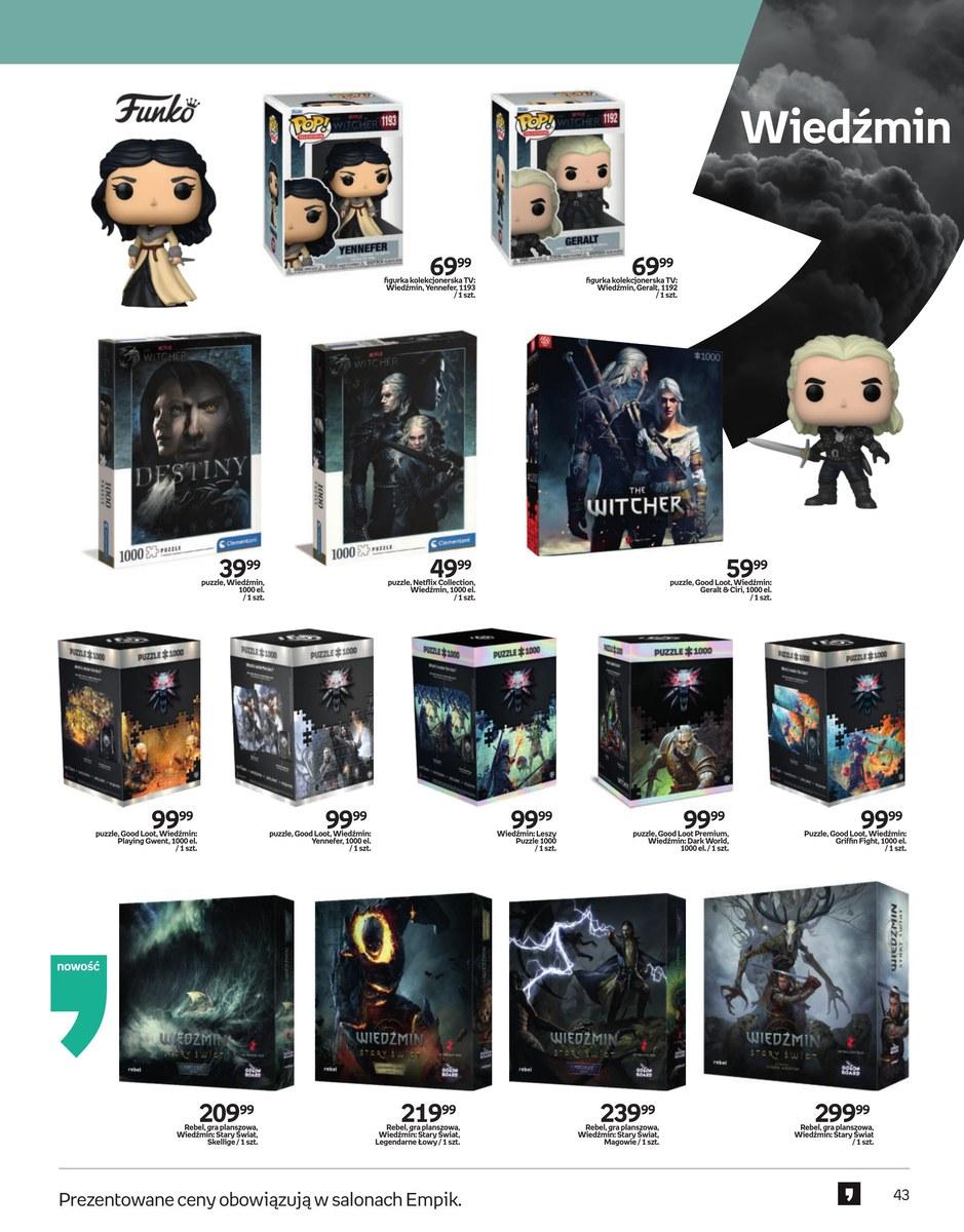Gazetka promocyjna empik str. 43