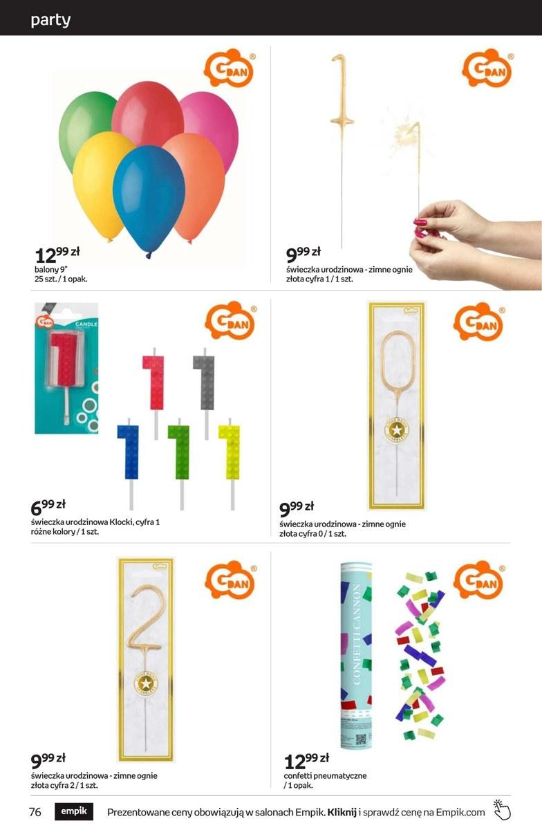 Gazetka promocyjna empik str. 76
