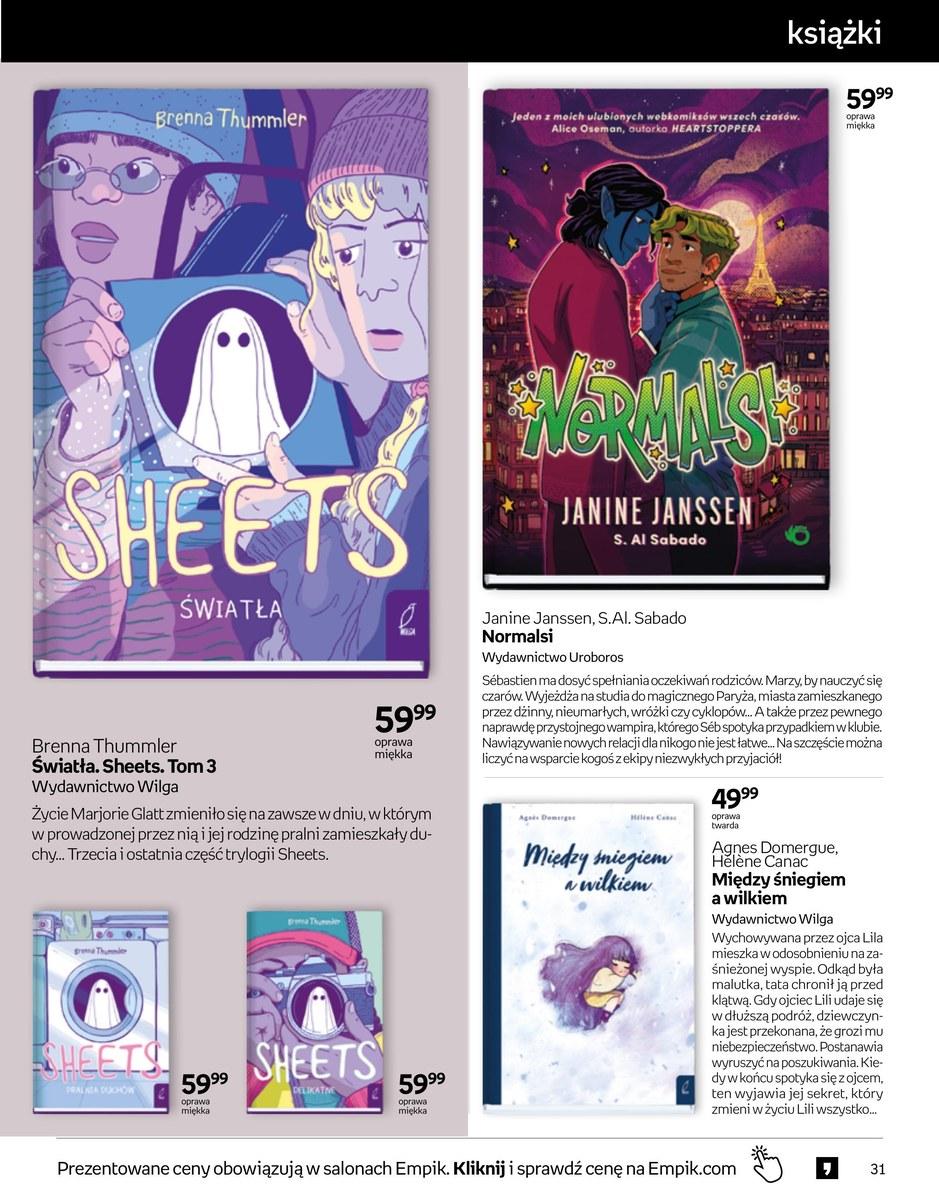 Gazetka promocyjna empik str. 31