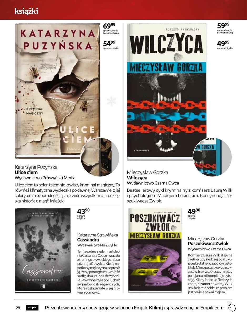 Gazetka promocyjna empik str. 28
