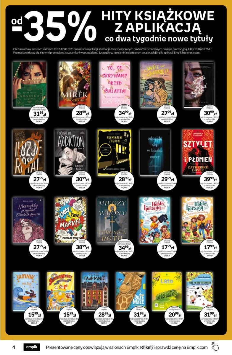 Gazetka promocyjna empik str. 4
