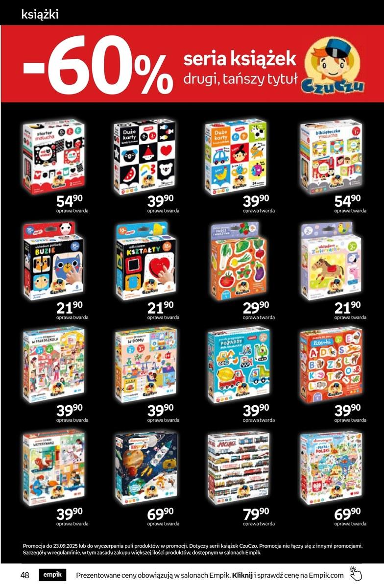 Gazetka promocyjna empik str. 48
