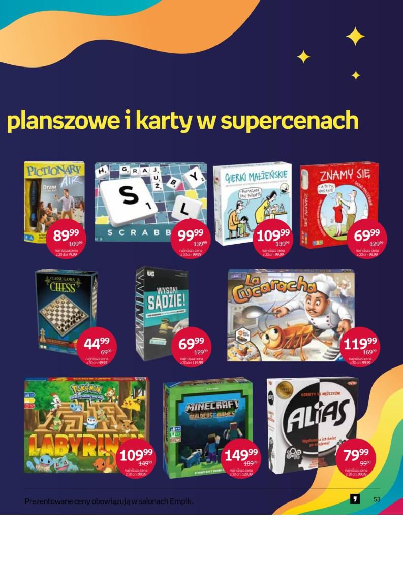 Gazetka promocyjna empik str. 53